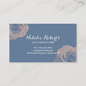  bloemen Roze Blauwe Schoonsalon Loyalty (Achterkant)