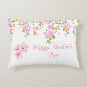 Bloemen Roze Cherry Blossom Custom Accent Kussen