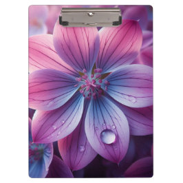 Bloemen roze en Paarse Lila Klembord