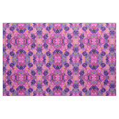 Bloemen roze en paarse stof (Fat Quarter)