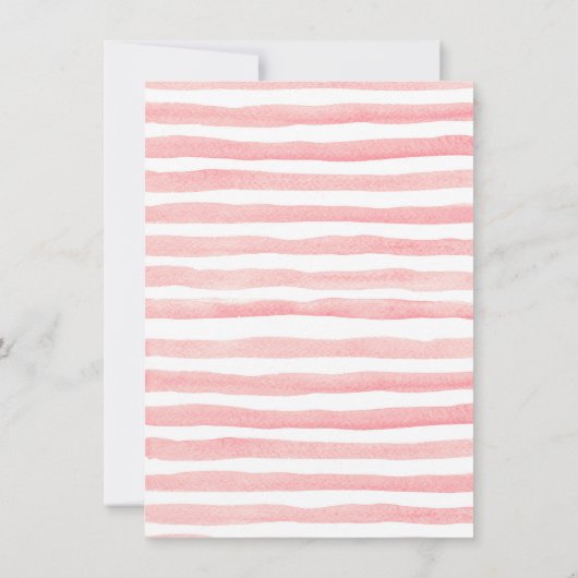 Bloemen Roze en Zilveren Bunny Verjaardag Bloemen Kaart (Achterkant)