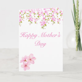 Bloemen Roze Kersenbloesem Custom Kaart