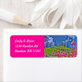bloemen roze labels (Insitu)