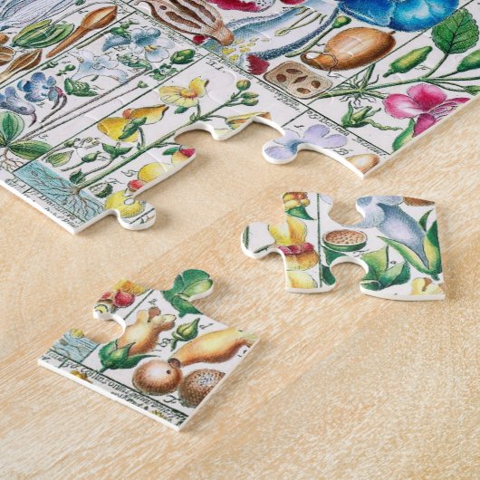  bloemen Roze Natuur Unieke vun Art Legpuzzel (Zijkant)