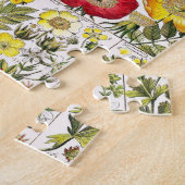 bloemen Roze Natuur Unieke vun Art Legpuzzel (Zijkant)