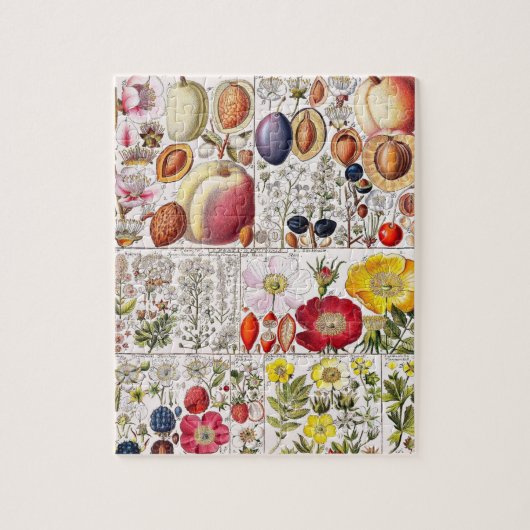 bloemen Roze Natuur Unieke vun Art Legpuzzel (Verticaal)