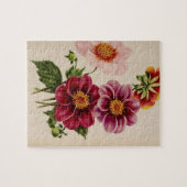 bloemen Roze Natuur Unieke vun Art Legpuzzel (Horizontaal)