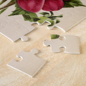 bloemen Roze Natuur Unieke vun Art Legpuzzel (Zijkant)