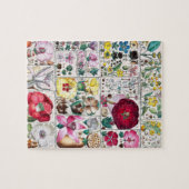 bloemen Roze Natuur Unieke vun Art Legpuzzel (Horizontaal)