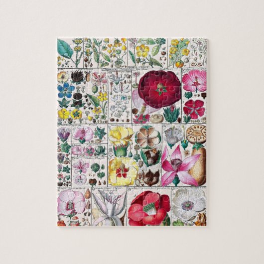 bloemen Roze Natuur Unieke vun Art Legpuzzel (Verticaal)