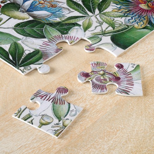  bloemen Roze Natuur Unieke vun Art Legpuzzel (Zijkant)