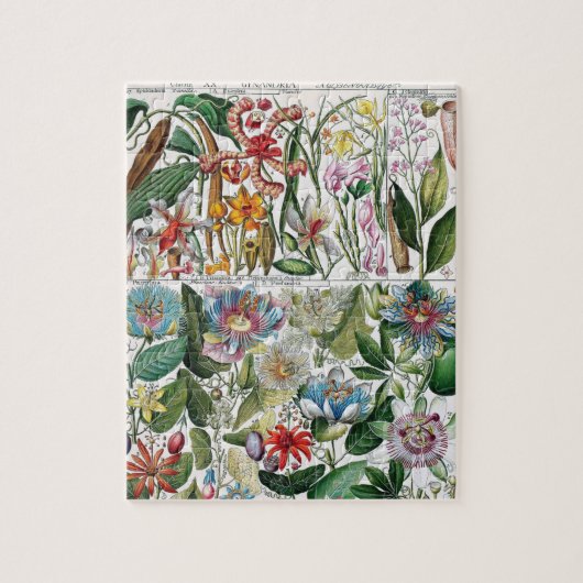  bloemen Roze Natuur Unieke vun Art Legpuzzel (Verticaal)