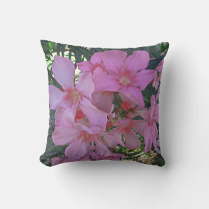 Bloemen  Roze Oleander Bloom Fotobloem Kussen
