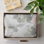 Bloemen  Roze Pioen Chinoiserie Decoupage Tissuepapier (Geschenk)