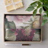 Bloemen Roze Pioen Hydrangea Decoupage Tissuepapier (Geschenk)