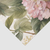 Bloemen Roze Pioen Hydrangea Decoupage Tissuepapier (Detail)