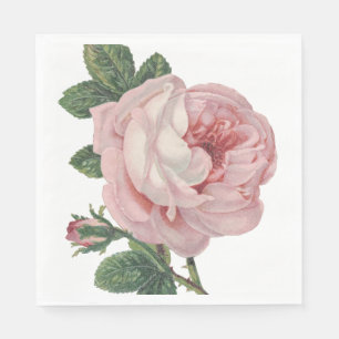  Bloemen Roze Rozenbloem Shabby Chic Servetten