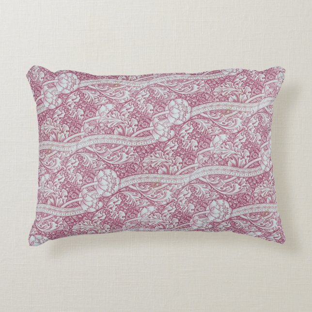  Bloemen Roze Wit John Henry Dearl Accent Kussen (Voorkant)