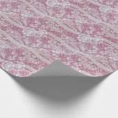 Bloemen Roze Wit John Henry Dearl Cadeaupapier (Hoek)