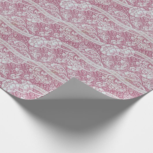  Bloemen Roze Wit John Henry Dearl Cadeaupapier (Hoek)