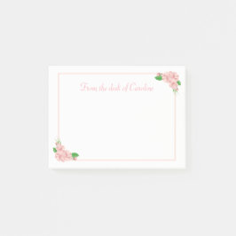 Bloemen Roze & Witte Bloemen - Shabby Chic, Land Post-it® Notes
