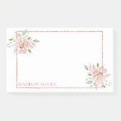 Bloemen Rozen Aangepaste naam Post-it® Notes (Voorkant)