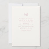 Bloemen Rozen Baby Geboortefoto Aankondiging Kaart (Achterkant)