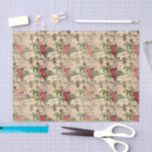  Bloemen Rozen en Bijen Tissuepapier (Craft)