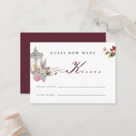 Bloemen Rozen & Lantaarn Vrijgezellenfeest Spel Ka Plaatskaartje