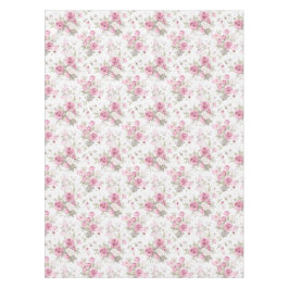 Bloemen, rozen, roze rozen tafelkleed