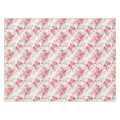 Bloemen, rozen, roze rozen tafelkleed (Voorkant (Horizontaal))