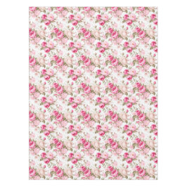 Bloemen, rozen, roze rozen tafelkleed