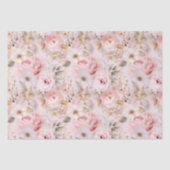 Bloemen, rozen, roze rozen tissuepapier (Voorkant)