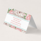 Bloemen | ROZEN Visitekaartje (Achterkant)