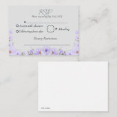 BLOEMEN RSVP INFORMATIEKAARTJE (Voorkant / Achterkant)