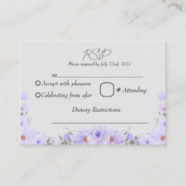 BLOEMEN RSVP INFORMATIEKAARTJE