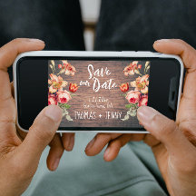  Bloemen Rustiek Boerderij Schuur Save Our Date