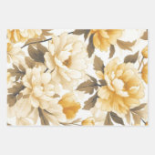 Bloemen rustiek  stijlvol inpakpapier vel (Voorkant 2)