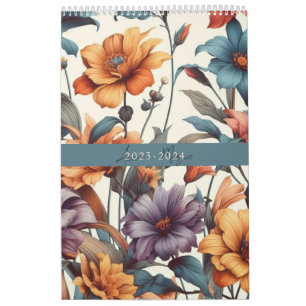 Bloemen rustiek  stijlvol kalender