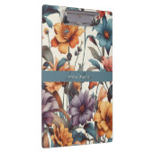 Bloemen rustiek  stijlvol klembord (Rechts)