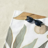 Bloemen rustiek  stijlvol strandlaken (In situ)