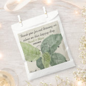  bloemen rustieke bruiloft bedankzakje (Geknipt)