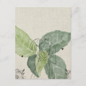  bloemen rustieke bruiloft informatiekaartje (Achterkant)