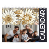 Bloemen rustieke  elegante boho kalender (Hoes)