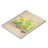 Bloemen Rustieke Herfst Inspire School Notitieboek (Linkerzijde)