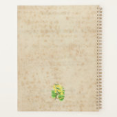 Bloemen Rustieke Herfst Inspire School Planner (Achterkant)