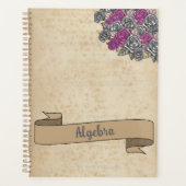 Bloemen Rustieke Inspire School Planner (Voorkant)