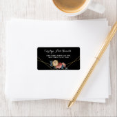 Bloemen rustieke Magnolia String Lights Etiket (Insitu)