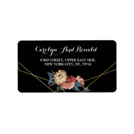 Bloemen rustieke Magnolia String Lights Etiket