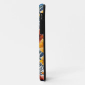 Bloemen rustieke mode retro patroon Case-Mate iPhone case (Achterkant/links)